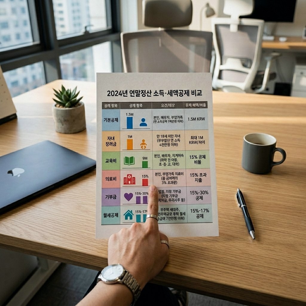 연말정산 세액공제 항목 2026