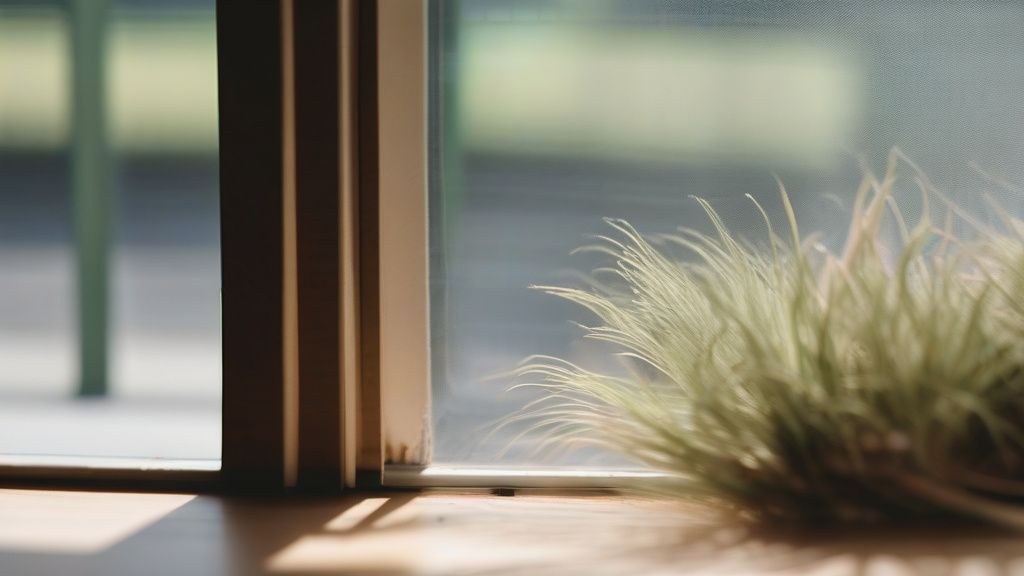 한국인 여성이 침대에 앉아 감사 일기장을 쓰고 있는 모습