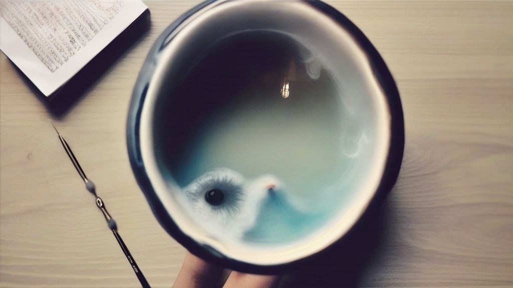 한국인 여성이 창밖을 보며 미소 짓는 모습, 앞에 놓인 감사 일기장에는 간단한 메모가 보임